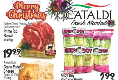 Cataldi Fresh Market Flyer December 17 to 23