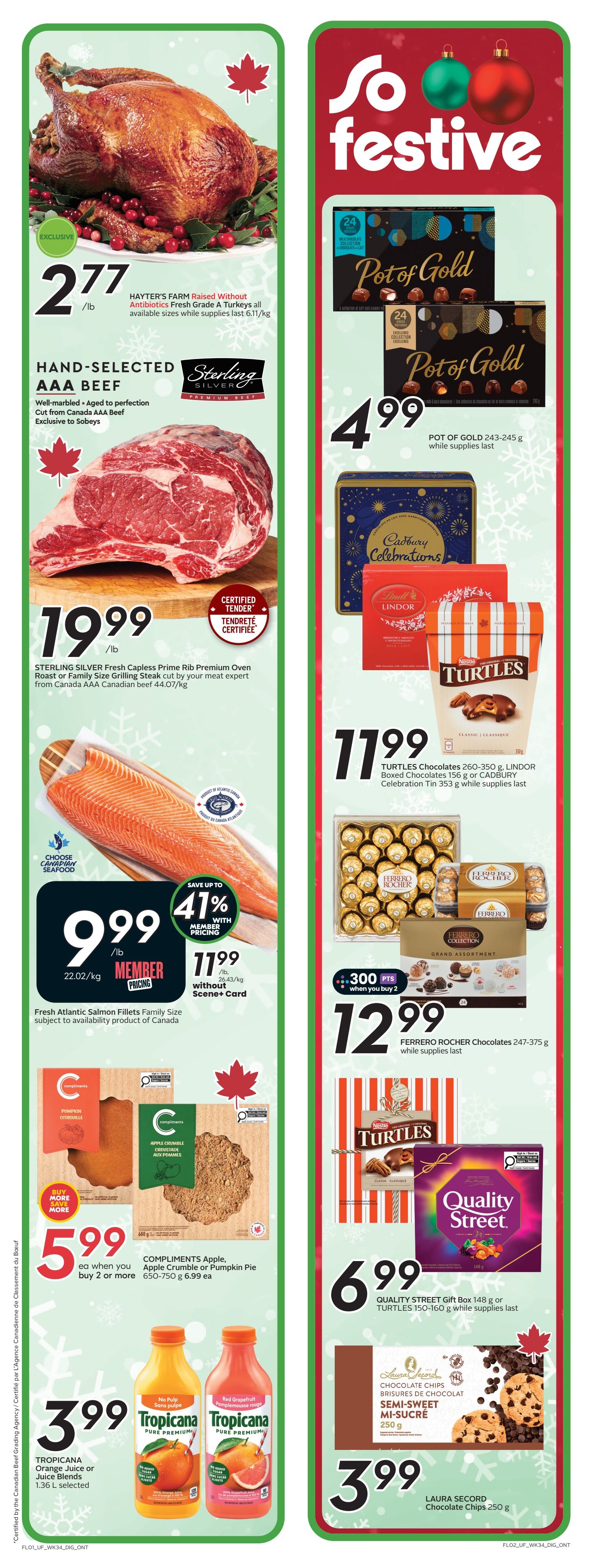 Sobeys Urban Fresh Flyer December 18 to 24