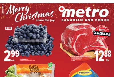 Metro (ON) Flyer December 18 to 24