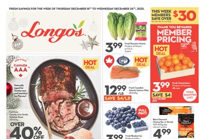 Longo's Flyer December 18 to 24