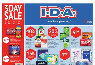 I.D.A. Flyer December 19 to 25