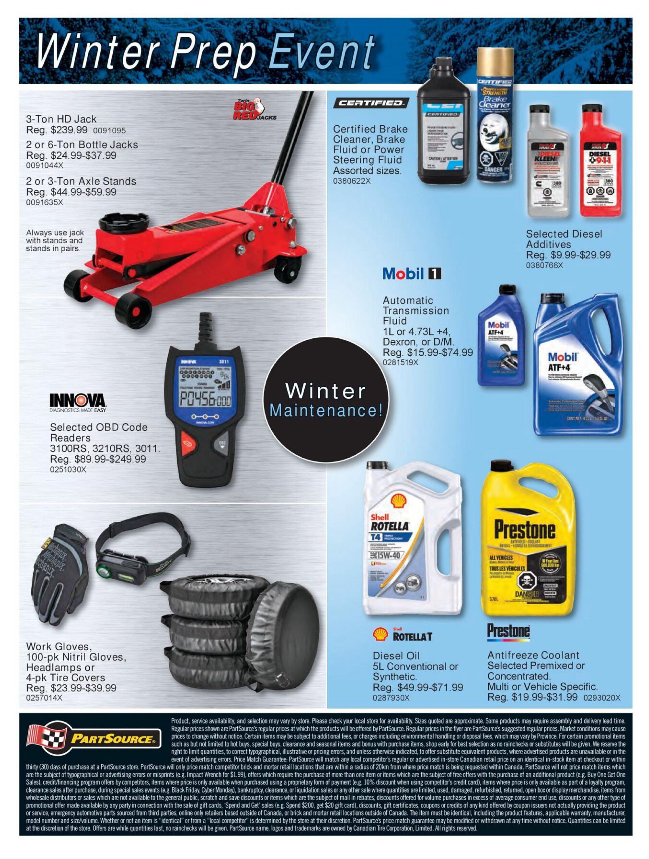 PartSource Flyer December 18 to 31