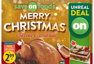 Save On Foods (BC) Flyer December 18 to 26