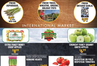Fred's Farm Fresh Flyer December 17 to 23