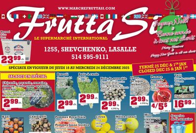 Frutta Si Flyer December 18 to 24