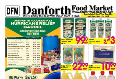 Danforth Food Market Flyer December 18 to 24