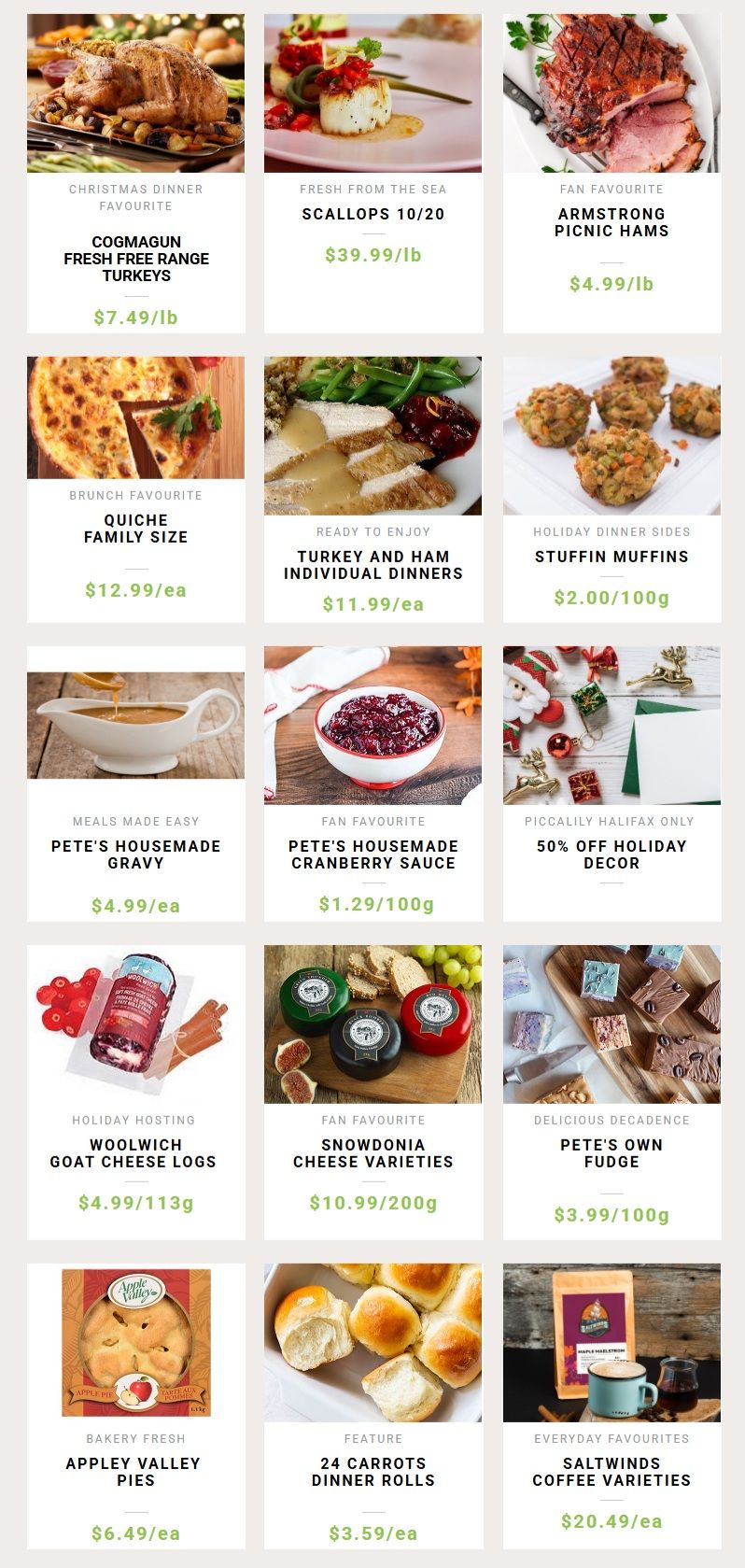 Pete's Fine Foods Flyer December 18 to 24
