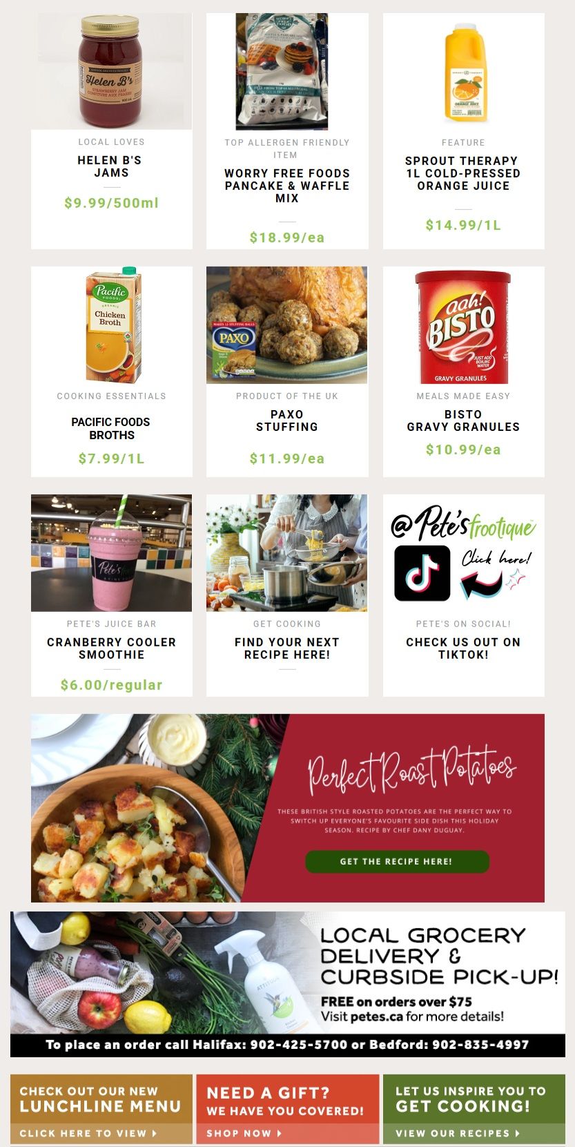 Pete's Fine Foods Flyer December 18 to 24