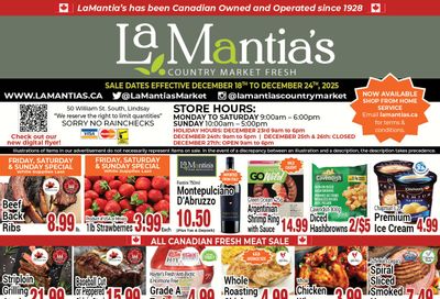 LaMantia's Flyer December 18 to 24