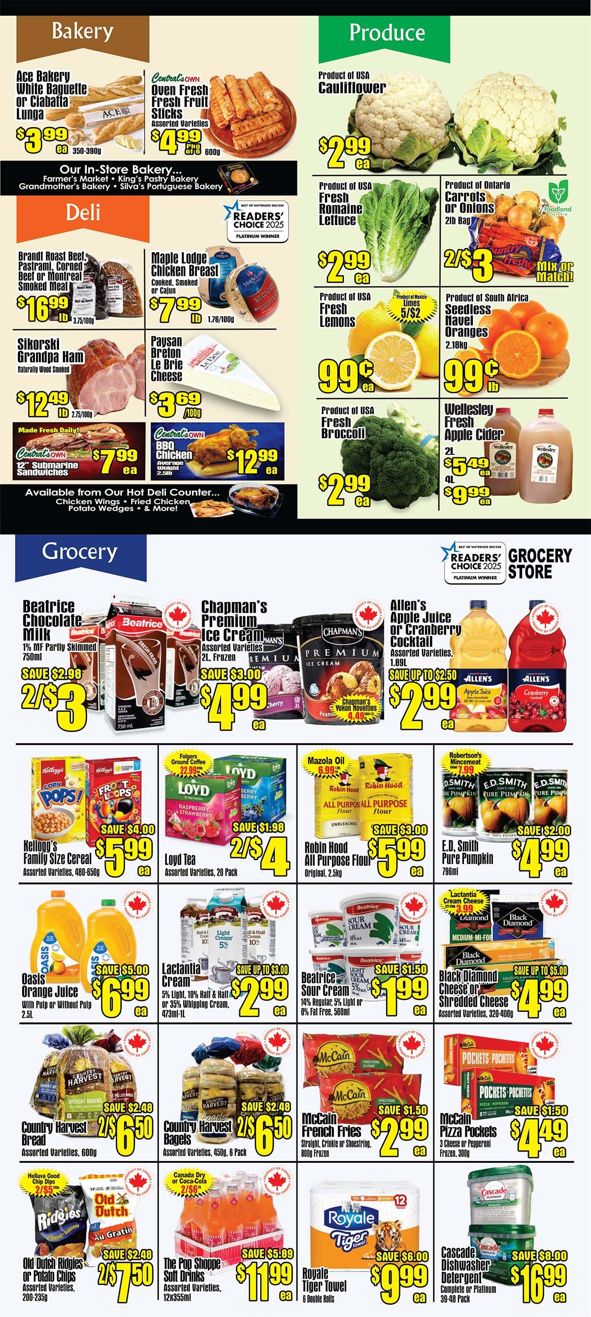Central Fresh Market Flyer December 18 to 31