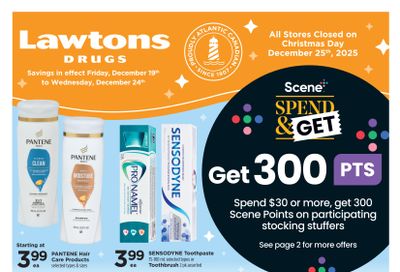 Lawtons Drugs (NS) Flyer December 19 to 24