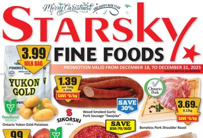 Starsky Foods Flyer December 18 to 31