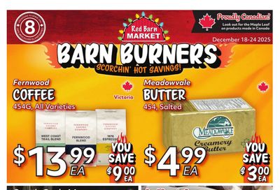 Red Barn Market Flyer December 18 to 24