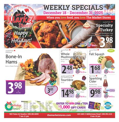 The Market Stores Flyer December 18 to 31