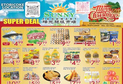 Sunny Foodmart (Etobicoke) Flyer December 19 to 25