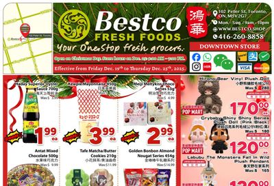 BestCo Food Mart (Downtown Toronto) Flyer December 19 to 25