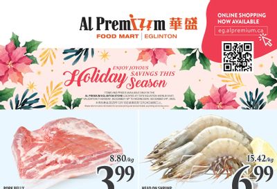 Al Premium Food Mart (Eglinton Ave.) Flyer December 18 to 24