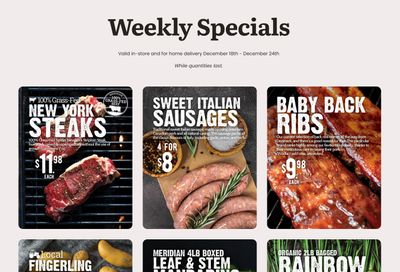 Meridian Farm Market Flyer December 18 to 24