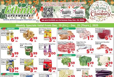 Ethnic Supermarket (Milton) Flyer December 19 to 25