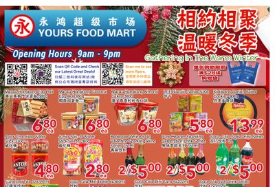 Yours Food Mart Flyer December 19 to 25