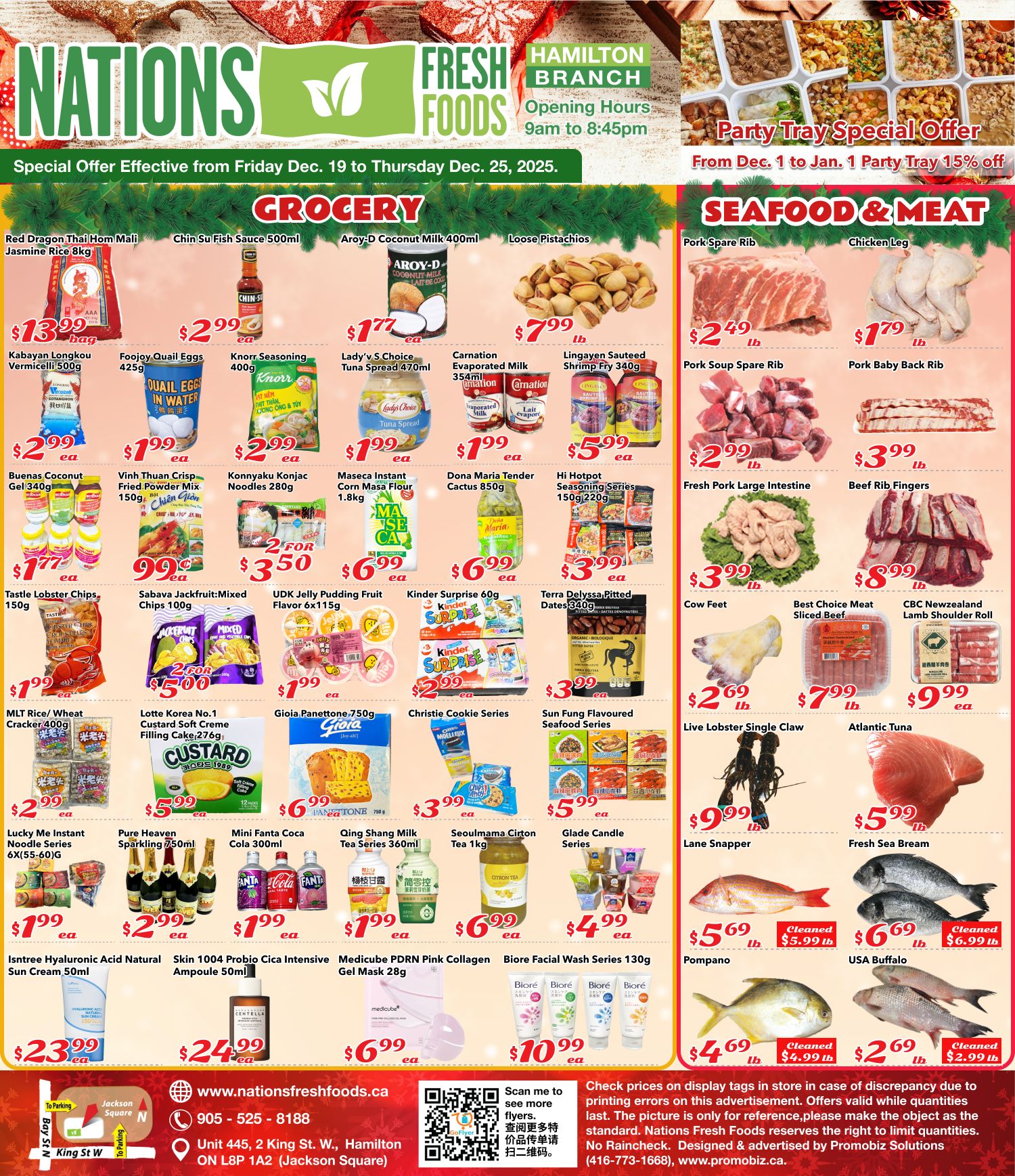 Nations Fresh Foods (Hamilton) Flyer December 19 to 25