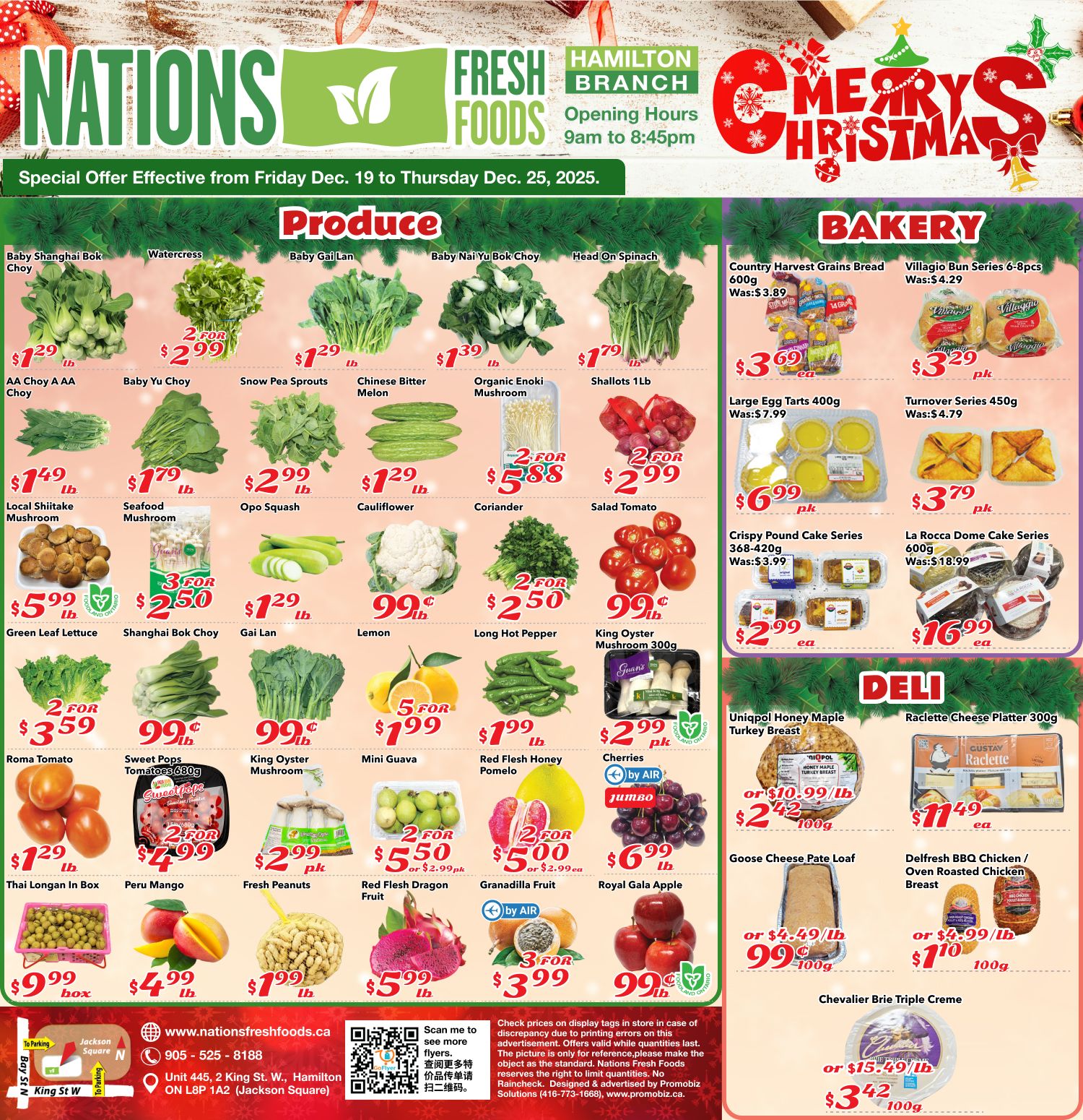 Nations Fresh Foods (Hamilton) Flyer December 19 to 25