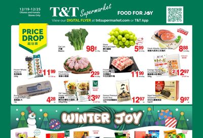 T&T Supermarket (Ottawa & Kanata) Flyer December 19 to 25