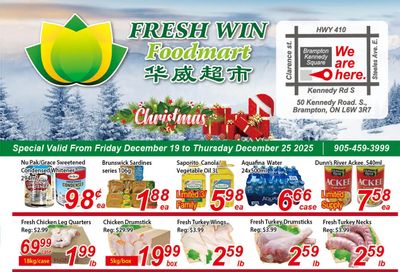 Fresh Win Foodmart Flyer December 19 to 25