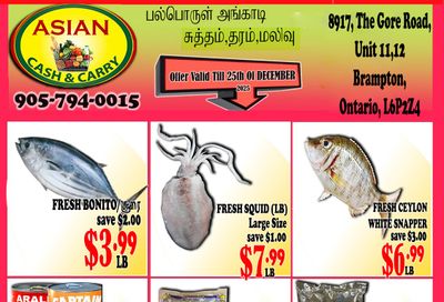 Asian Cash & Carry Flyer December 19 to 25