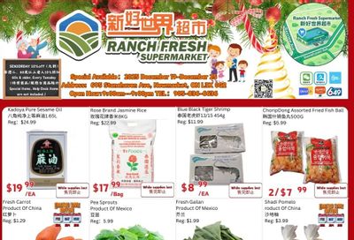 Ranch Fresh Supermarket Flyer December 19 to 25