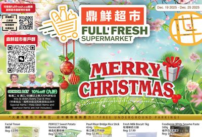 Full Fresh Supermarket Flyer December 19 to 25