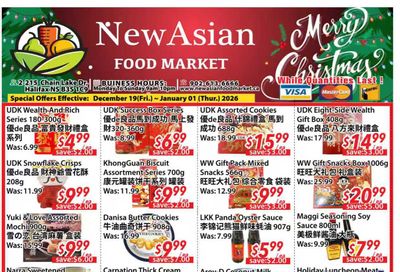 New Asian Food Market Flyer December 19 to January 1