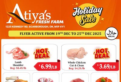 Atiya's Fresh Farm Flyer December 19 to 25