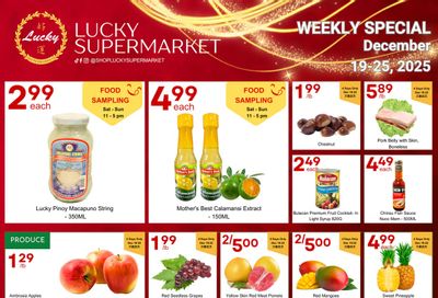 Lucky Supermarket (Winnipeg) Flyer December 19 to 25