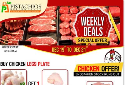 Pistachios Supermarket Flyer December 19 to 24