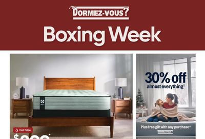 Dormez-vous Flyer December 23 to 28