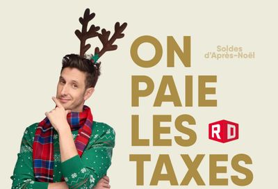 Meubles RD Flyer December 22 to January 11