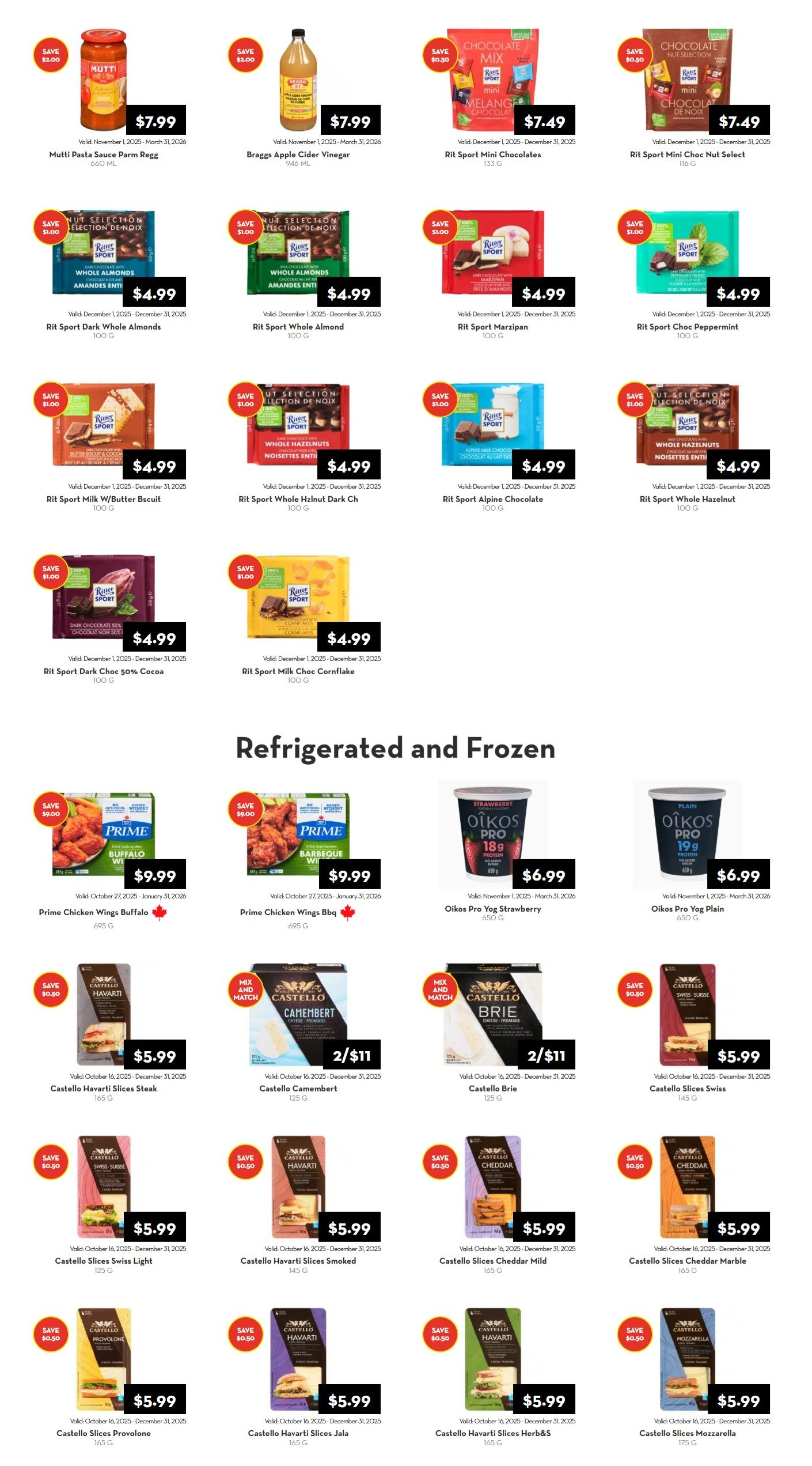 Rabba In-Store Deals December 11 to 31