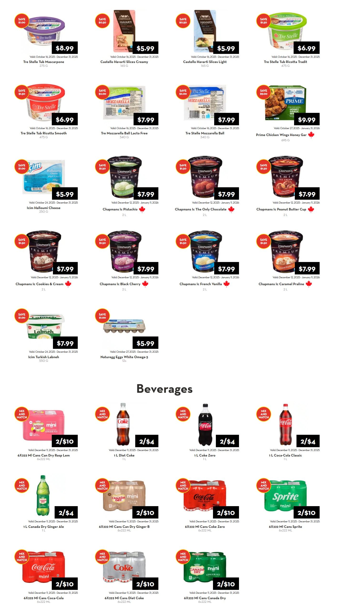 Rabba In-Store Deals December 11 to 31