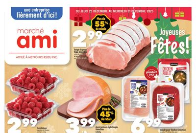 Marche Ami Flyer December 25 to 31