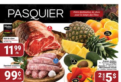 Pasquier Flyer December 25 to 31
