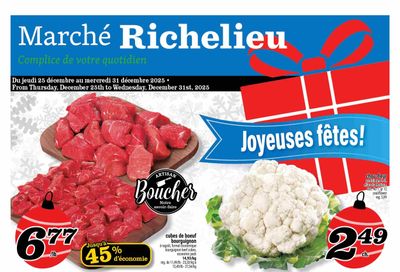 Marche Richelieu Flyer December 25 to 31