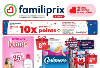 Familiprix Extra Flyer December 25 to 31