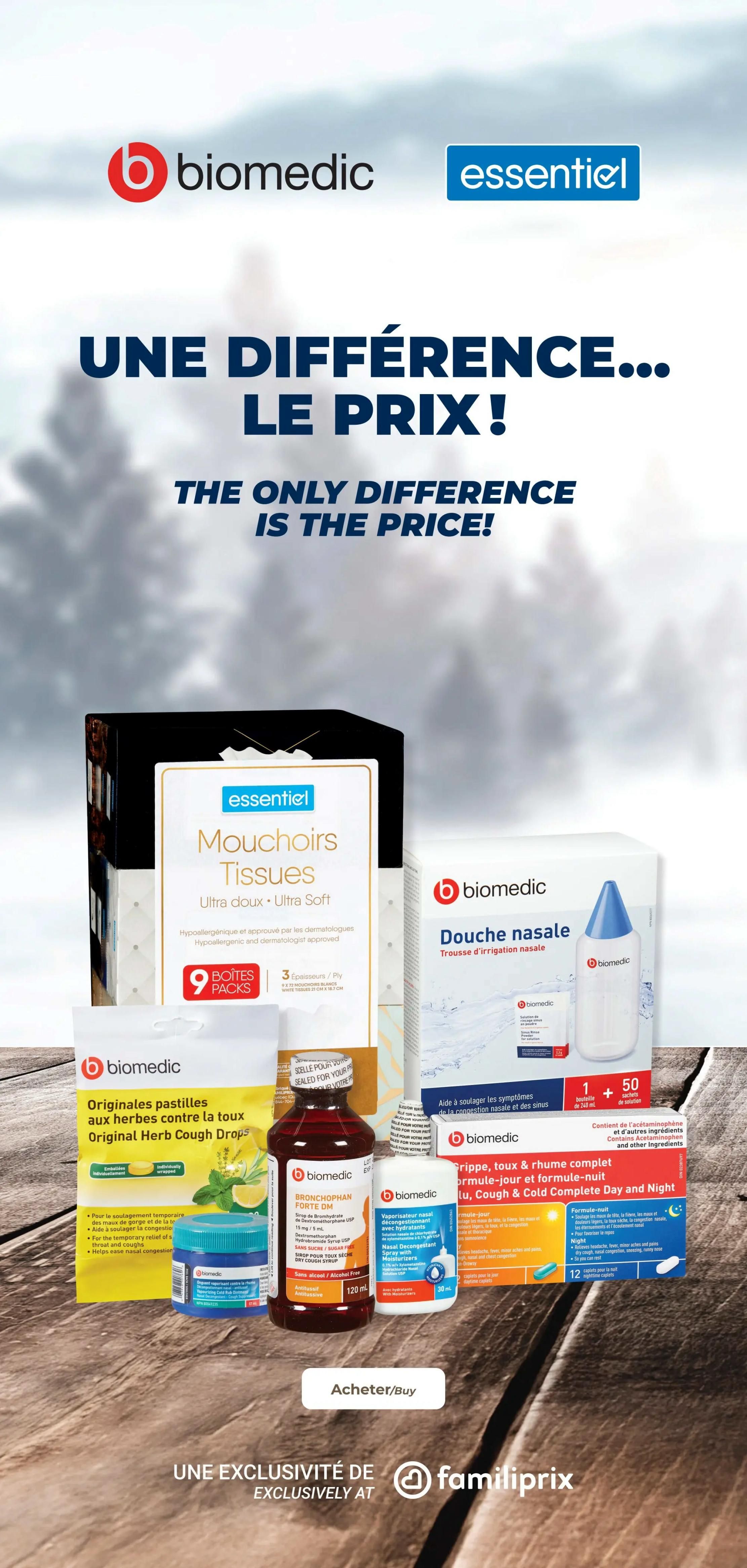 Familiprix Sante Flyer December 25 to 31