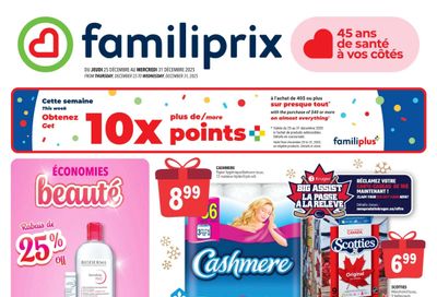 Familiprix Flyer December 25 to 31
