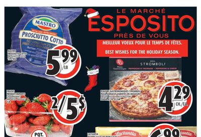 Esposito Flyer December 25 to 31