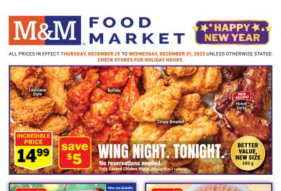 M&M Food Market (Atlantic, ON & West) Flyer December 25 to 31
