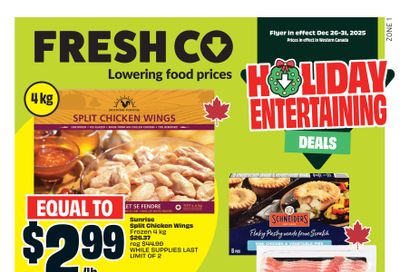 FreshCo (West) Flyer December 26 to 31