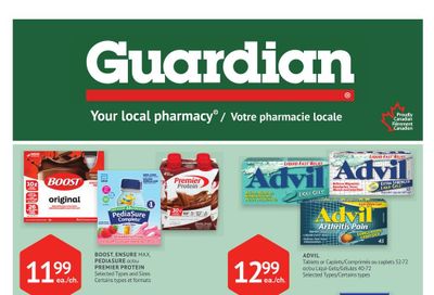 Guardian Pharmacy Monthly Flyer December 26 to January 22