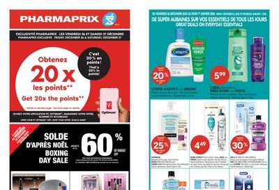 Pharmaprix Flyer December 26 to January 1